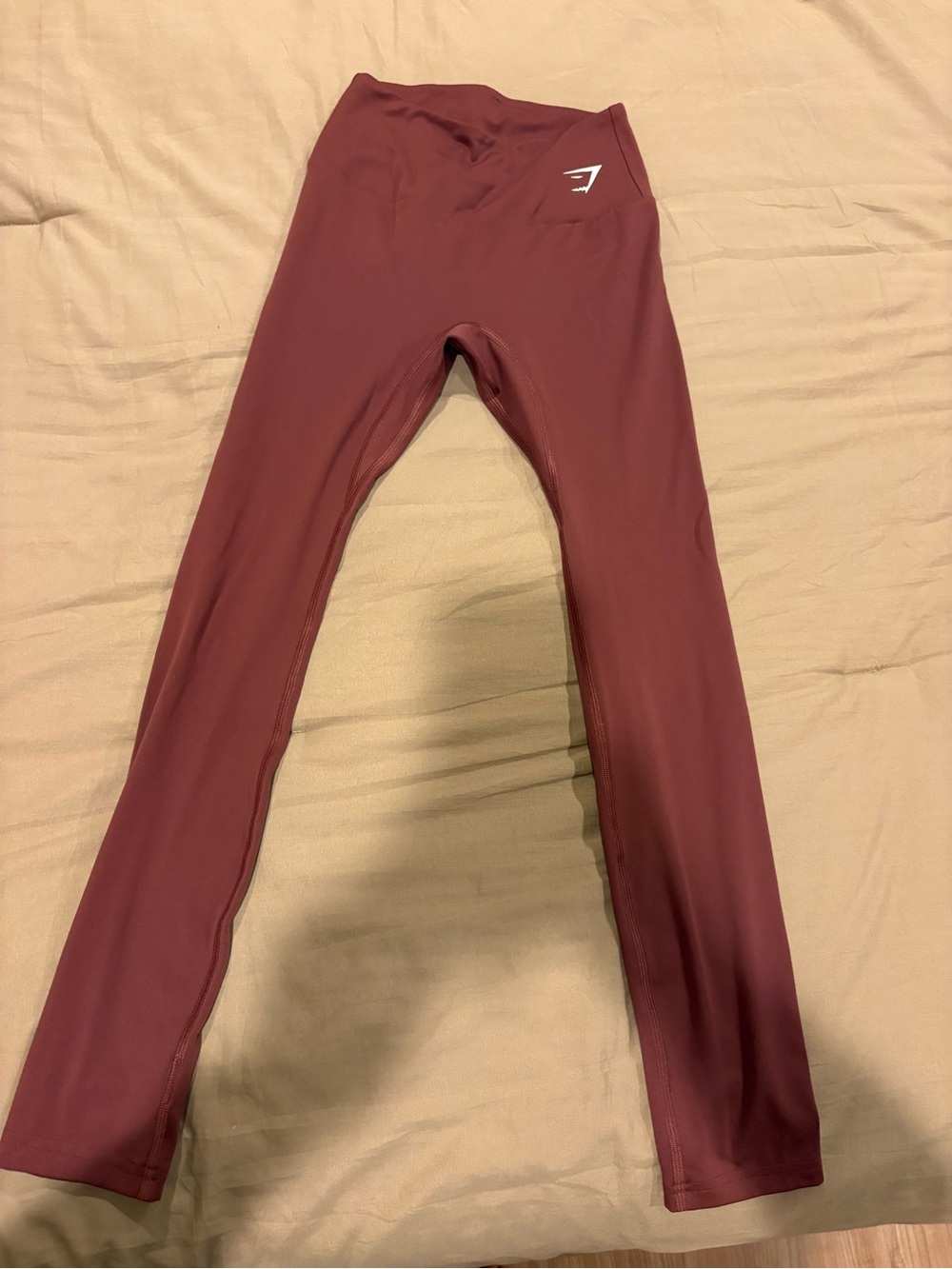GymShark Burgundy Leggings